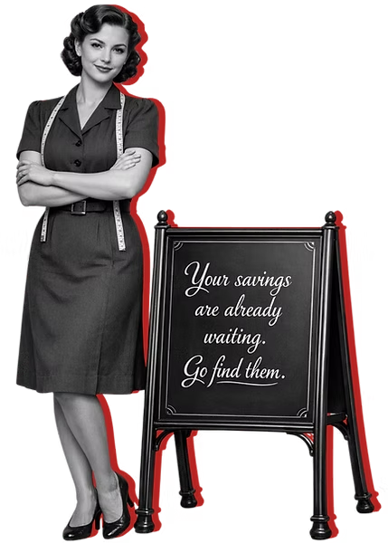Your savings are already waiting. Go find them.